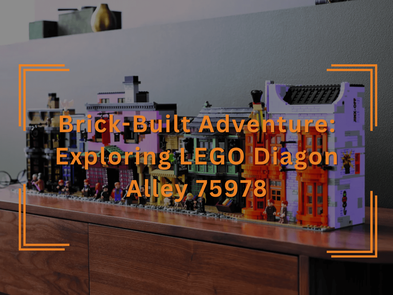 LEGO Diagon Alley 75978 Set Review - Exploring Harry Potter Brick