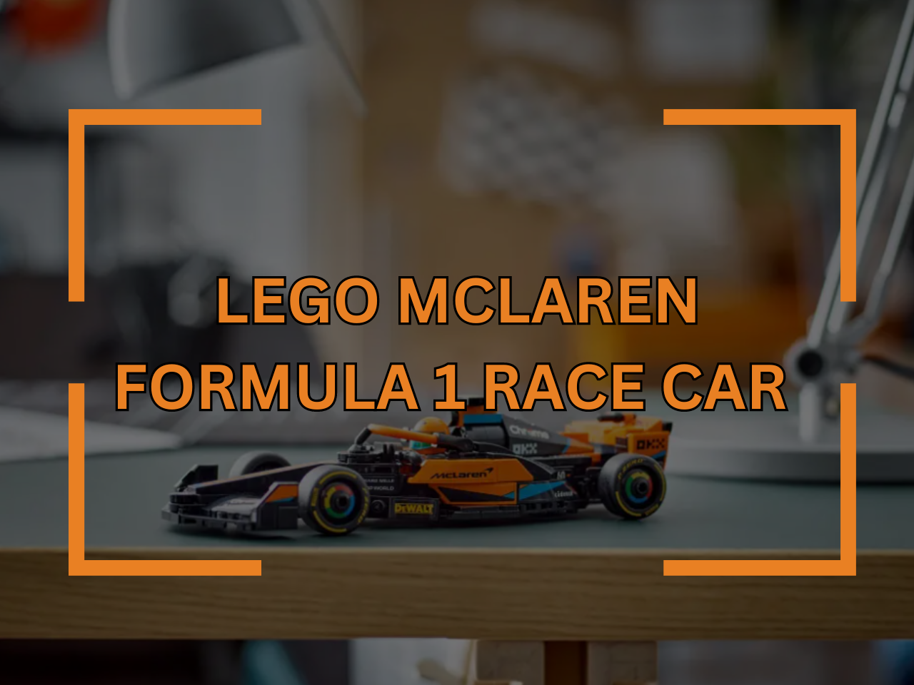 LEGO McLaren Formula 1 Race Car 76919 Set Review - A Look Into