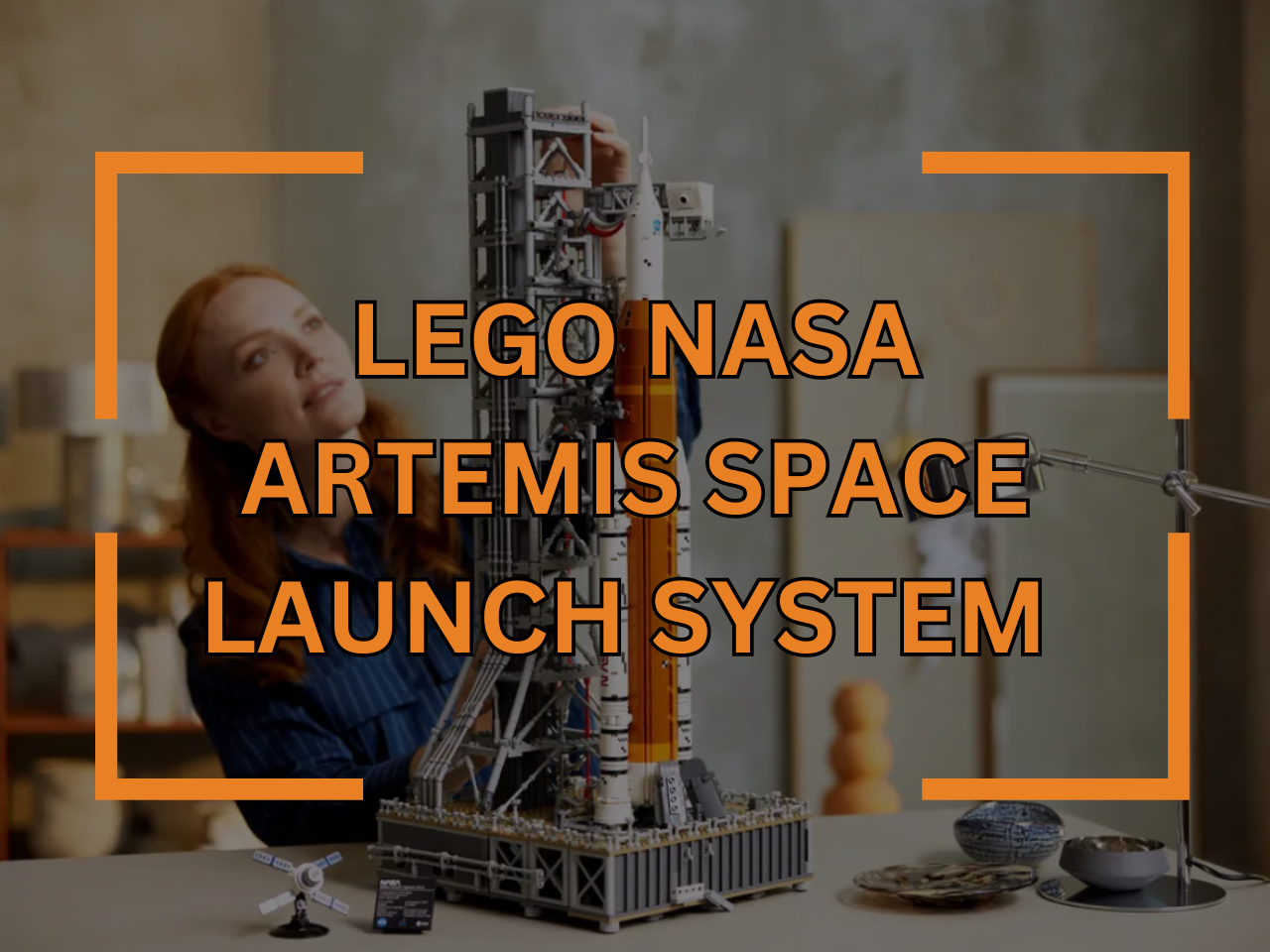 LEGO NASA Artemis Space Launch System 10341 Set Review - Building