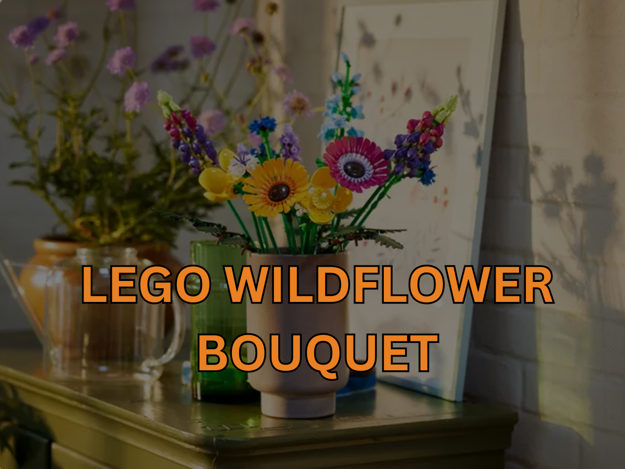 Pas de Fleurs リトグラフ 3/100 LEGO Botanicals Mini Orchid Building Set for Adults 10343 - 1 ea
