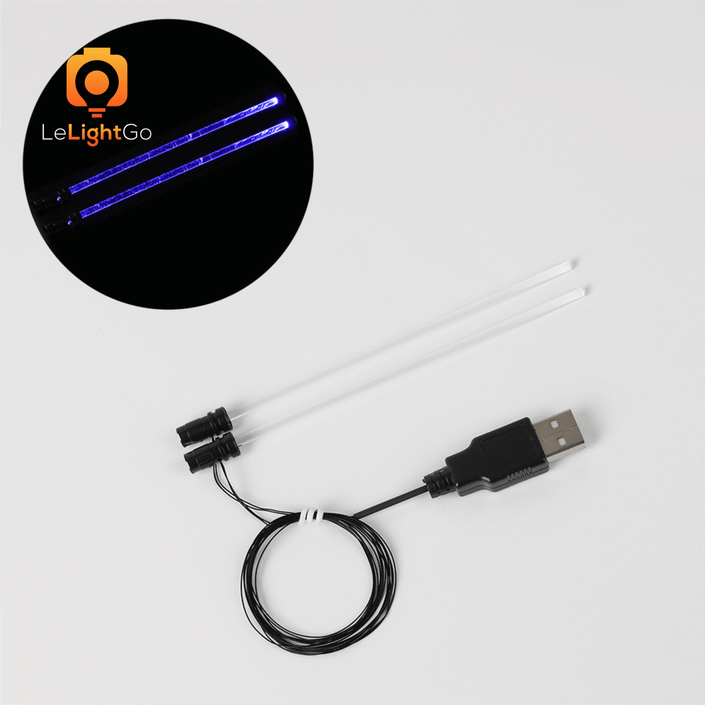 LeLightGo DIY Lightsaber (length 12 cm)