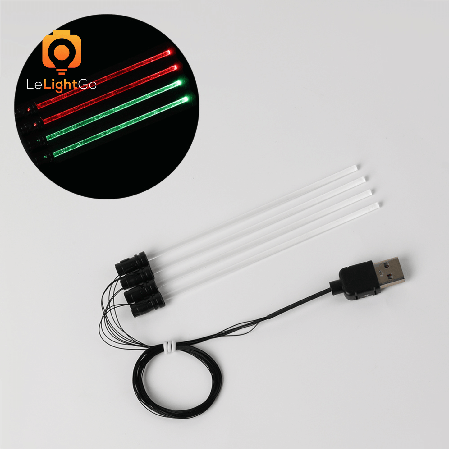 LeLightGo DIY Lightsaber (length 12 cm)