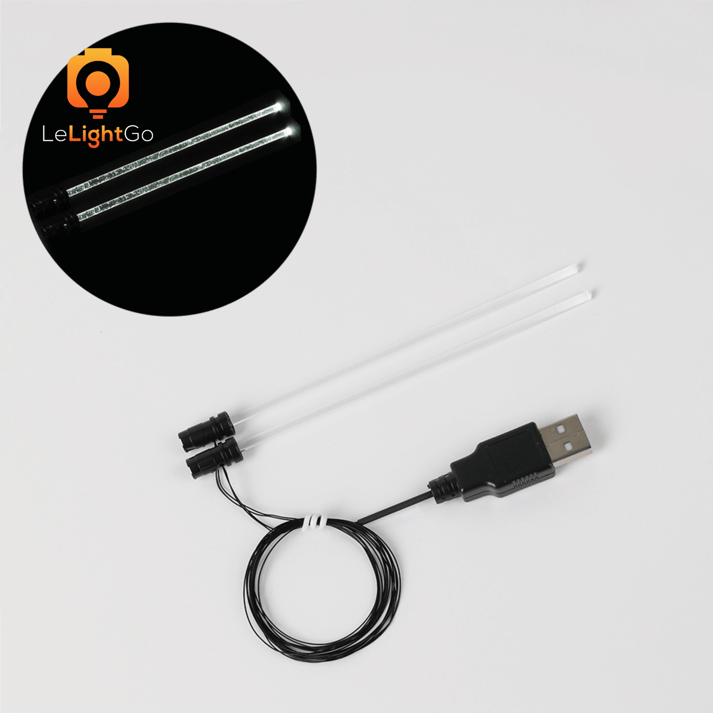 LeLightGo DIY Lightsaber (length 12 cm)