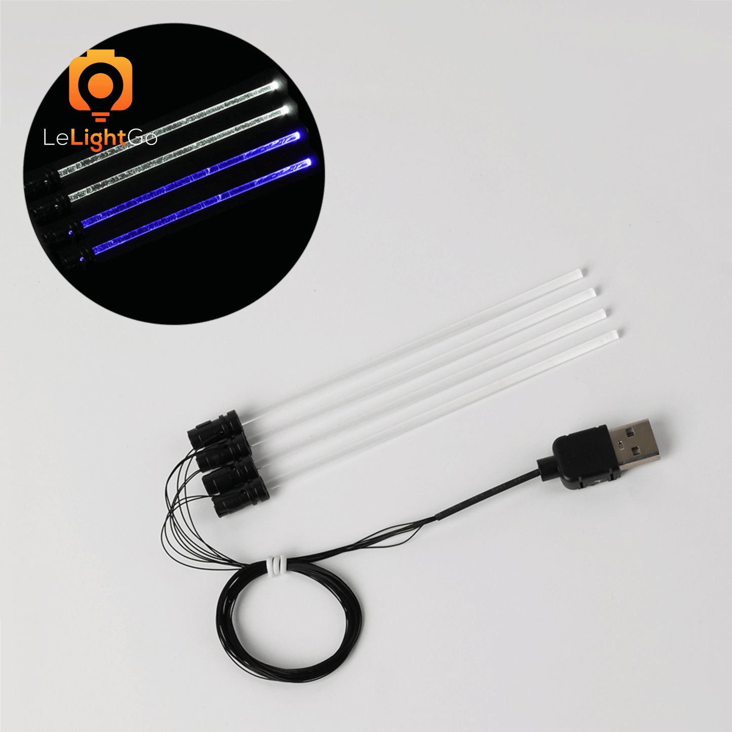 LeLightGo DIY Lightsaber (length 12 cm)