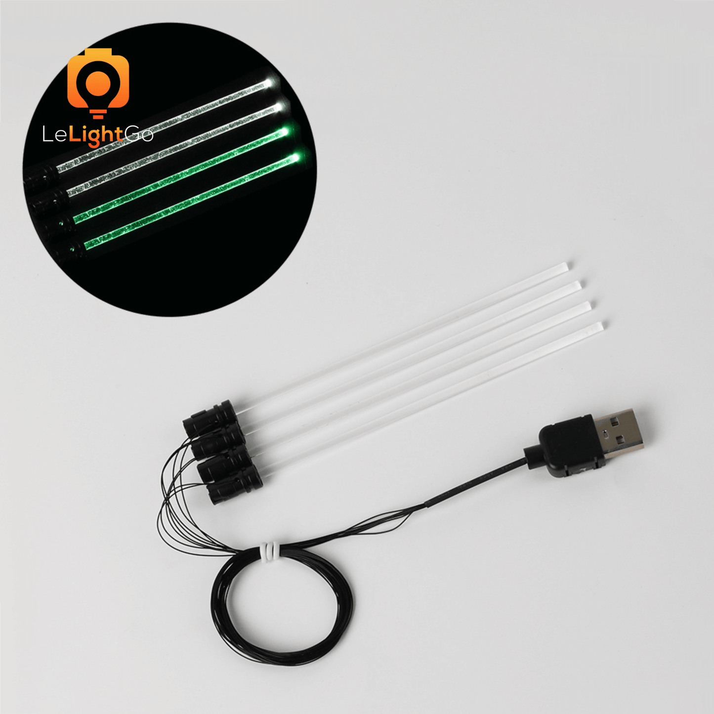 LeLightGo DIY Lightsaber (length 12 cm)