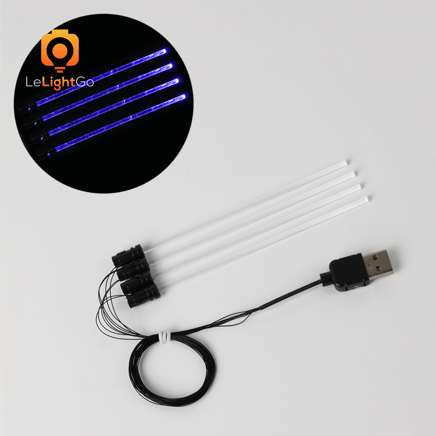 LeLightGo DIY Lightsaber (length 12 cm)