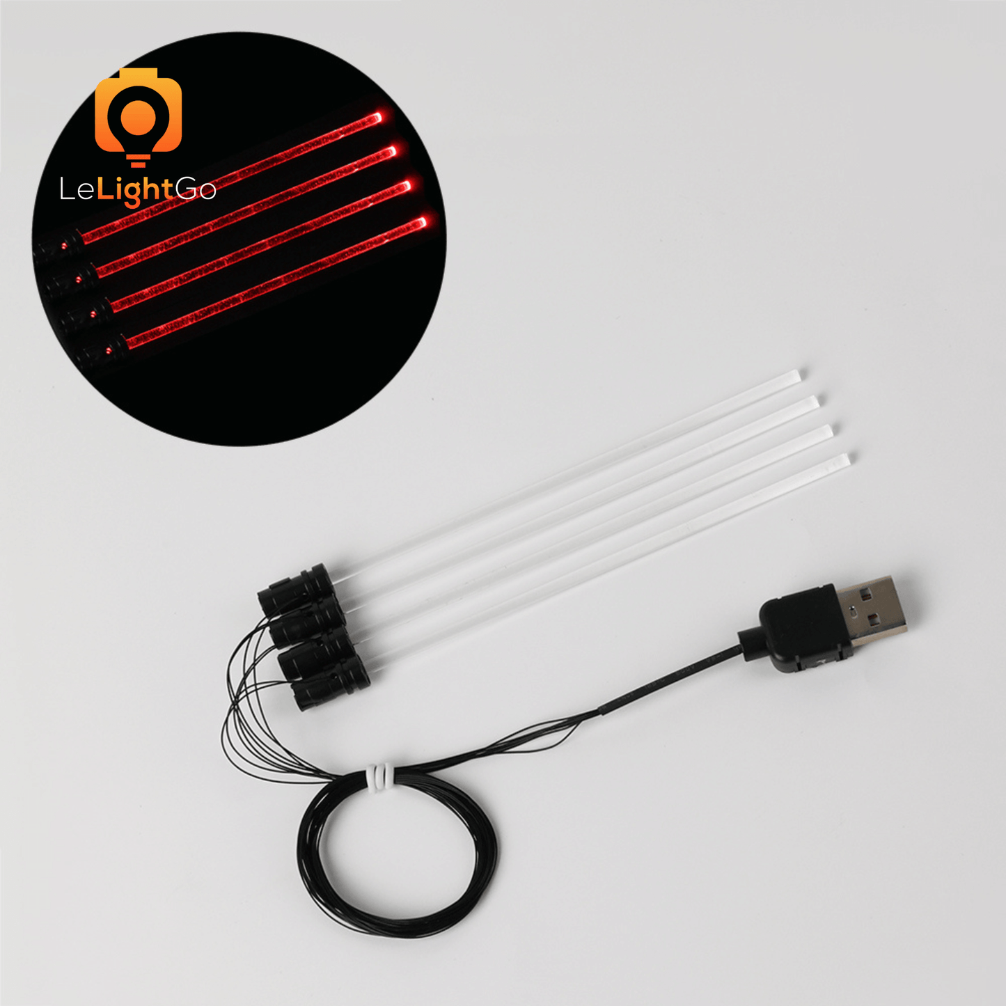 LeLightGo DIY Lightsaber (length 12 cm)