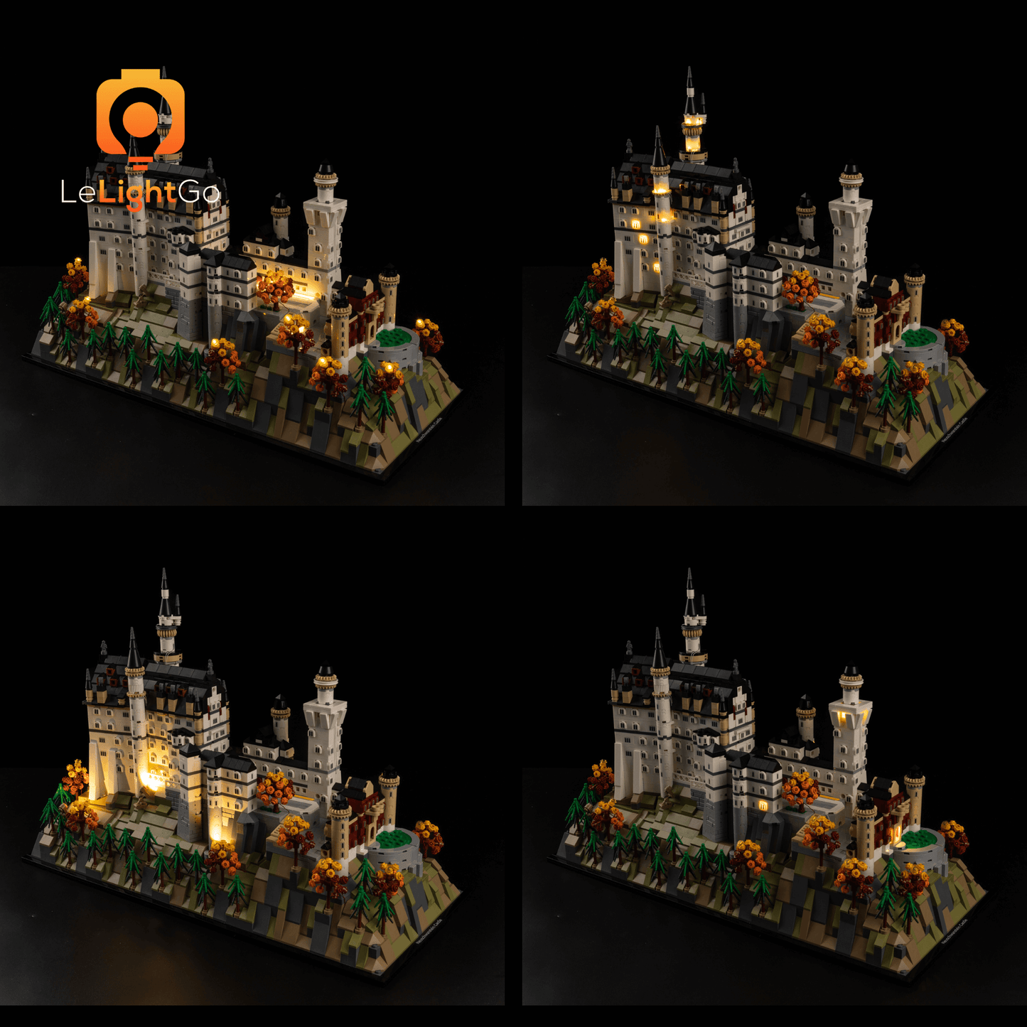 Light Kit For Neuschwanstein Castle 21063