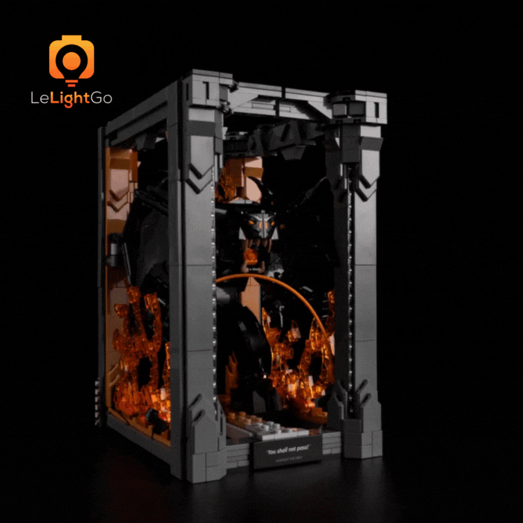 Light Kit For The Lord of the Rings: Balrog Book Nook 10367