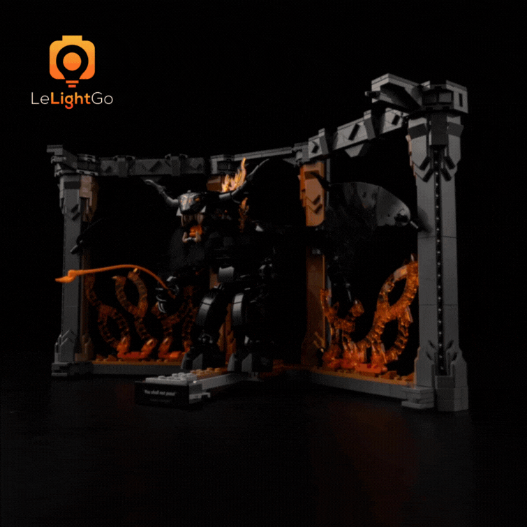 Light Kit For The Lord of the Rings: Balrog Book Nook 10367