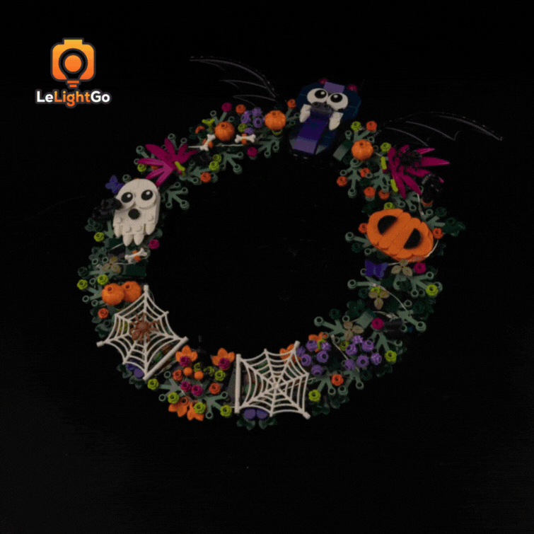 Light Kit For Halloween Wreath 40825