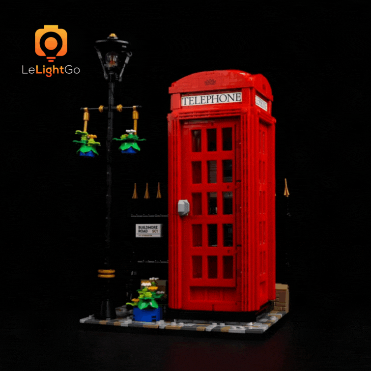 Light Kit For Red London Telephone Box 21347