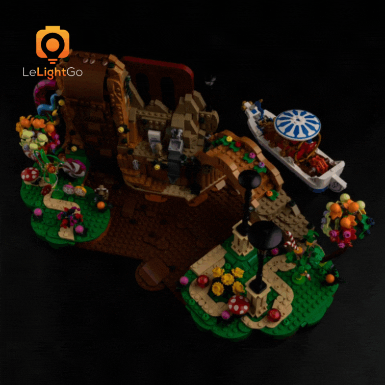 Light Kit For Willy Wonka & the Chocolate Factory 21360