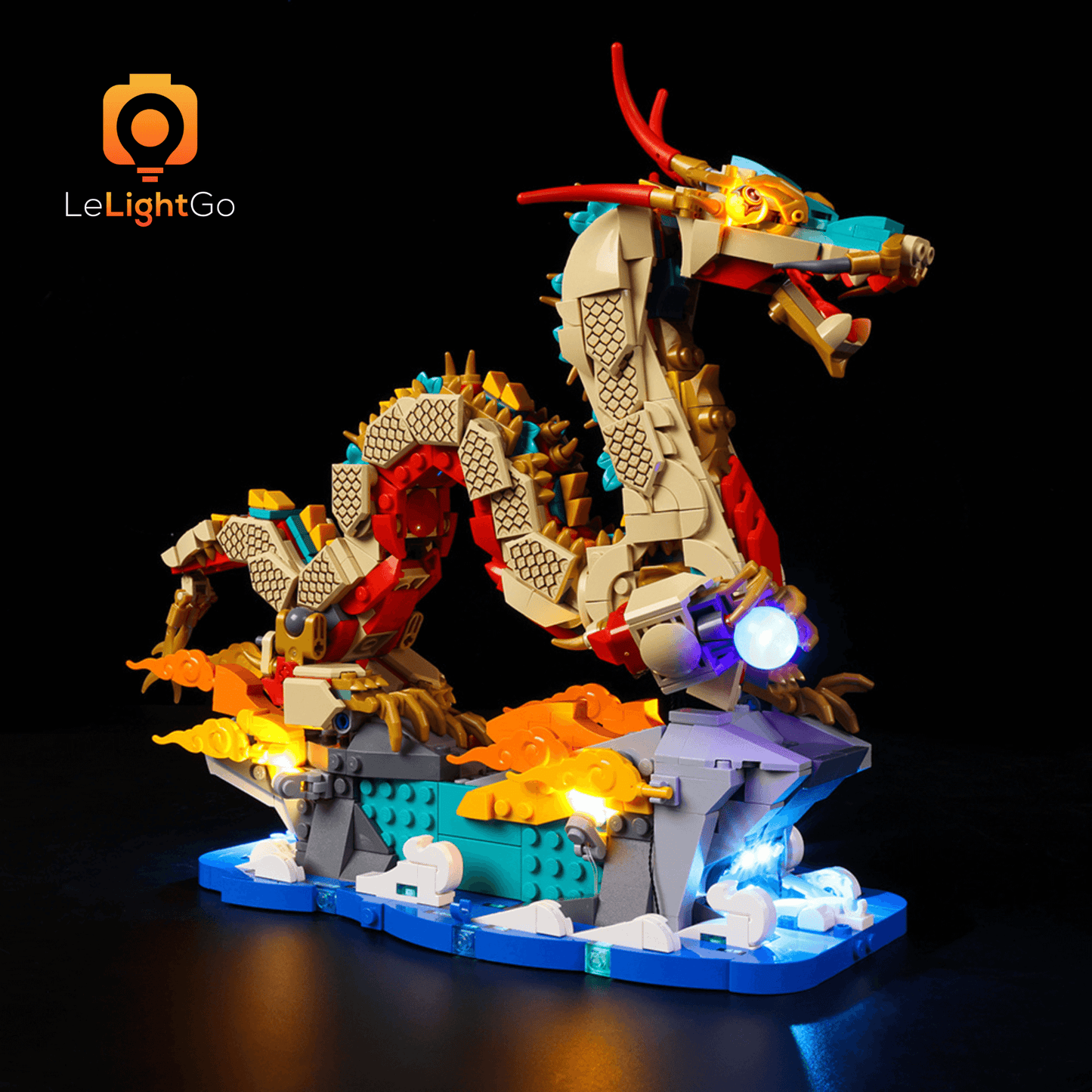 Light Kit For Auspicious Dragon 80112