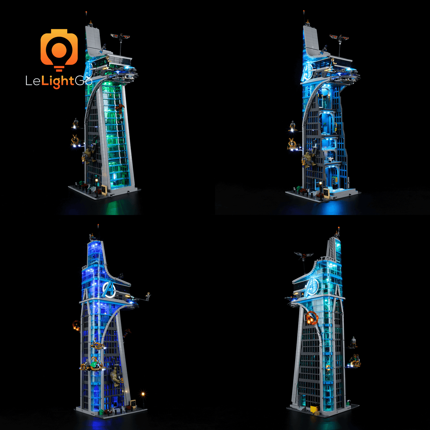 Light Kit For Avengers Tower 76269
