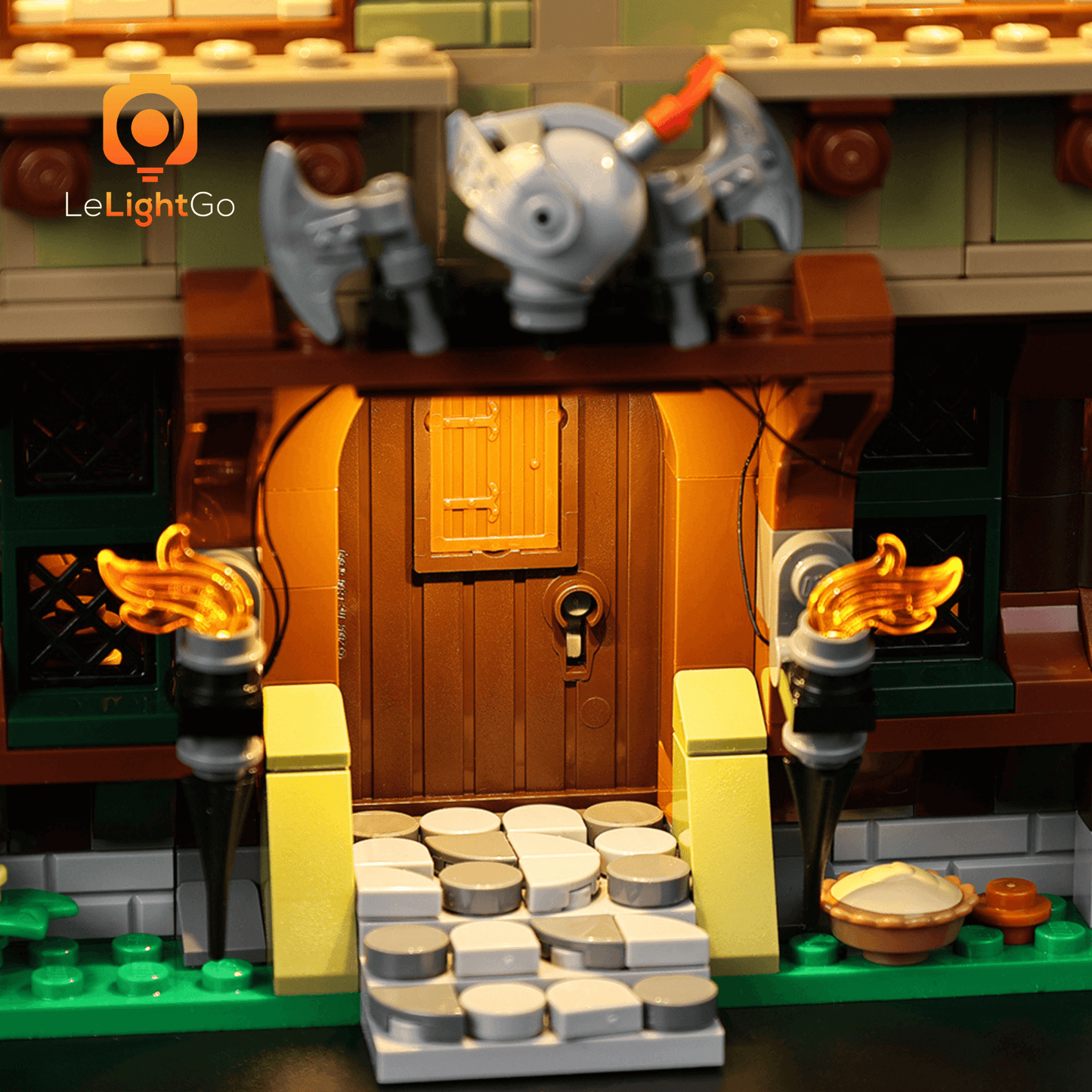 Light Kit For Medieval Town Square 10332