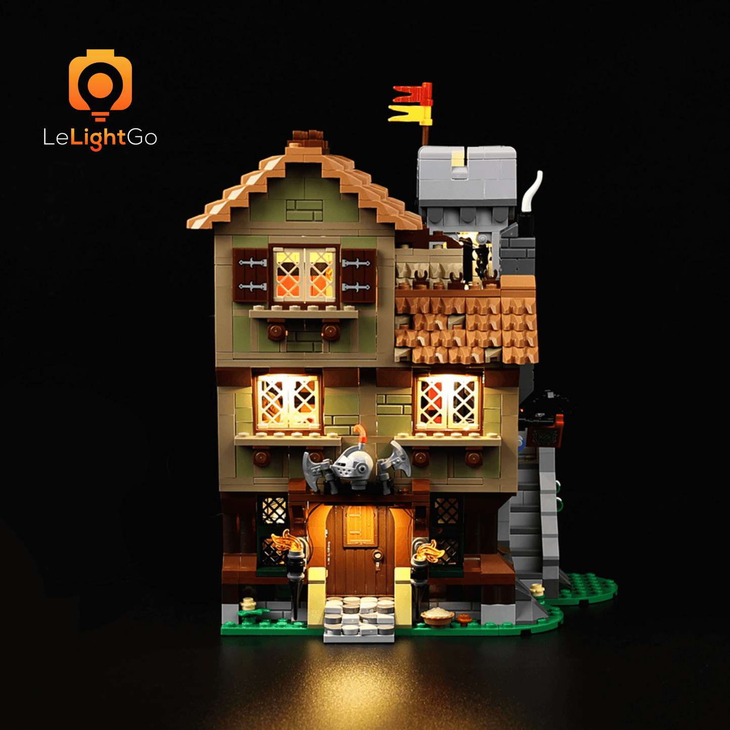 Light Kit For Medieval Town Square 10332