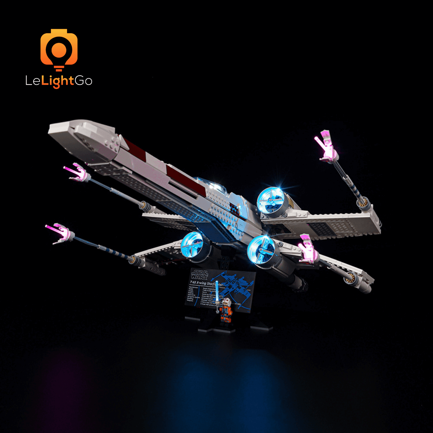 Light Kit For X-Wing Starfighter 75355