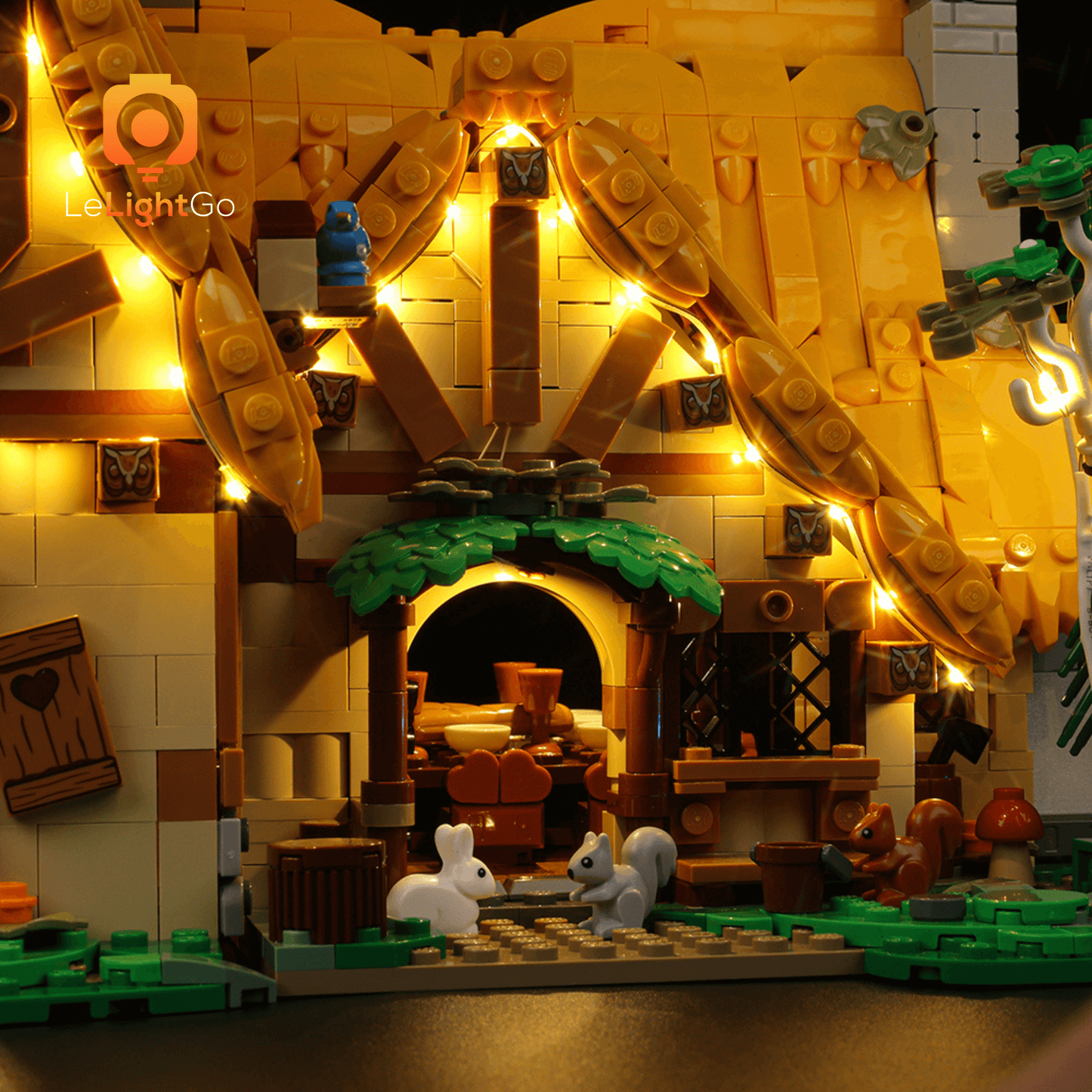 Light Kit For Snow White and the Seven Dwarfs' Cottage 43242