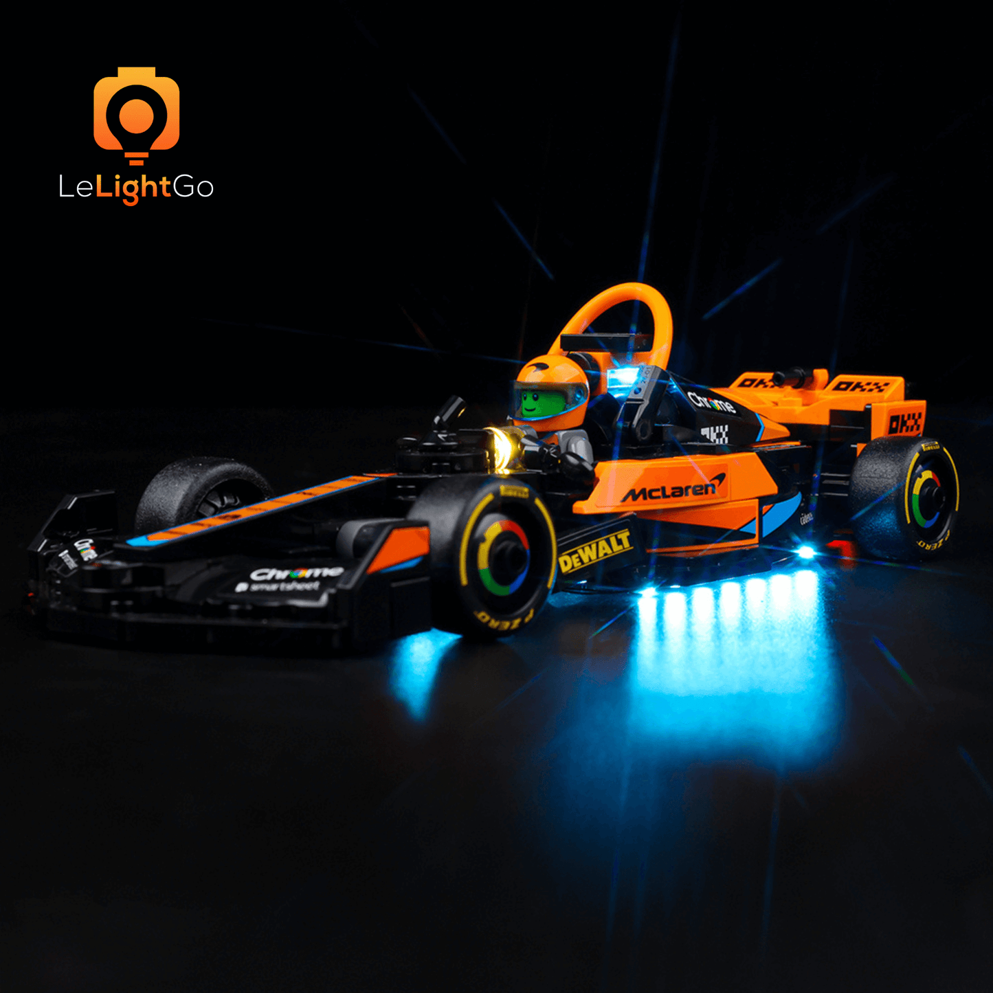 Light Kit For 2023 McLaren Formula 1 Race Car 76919