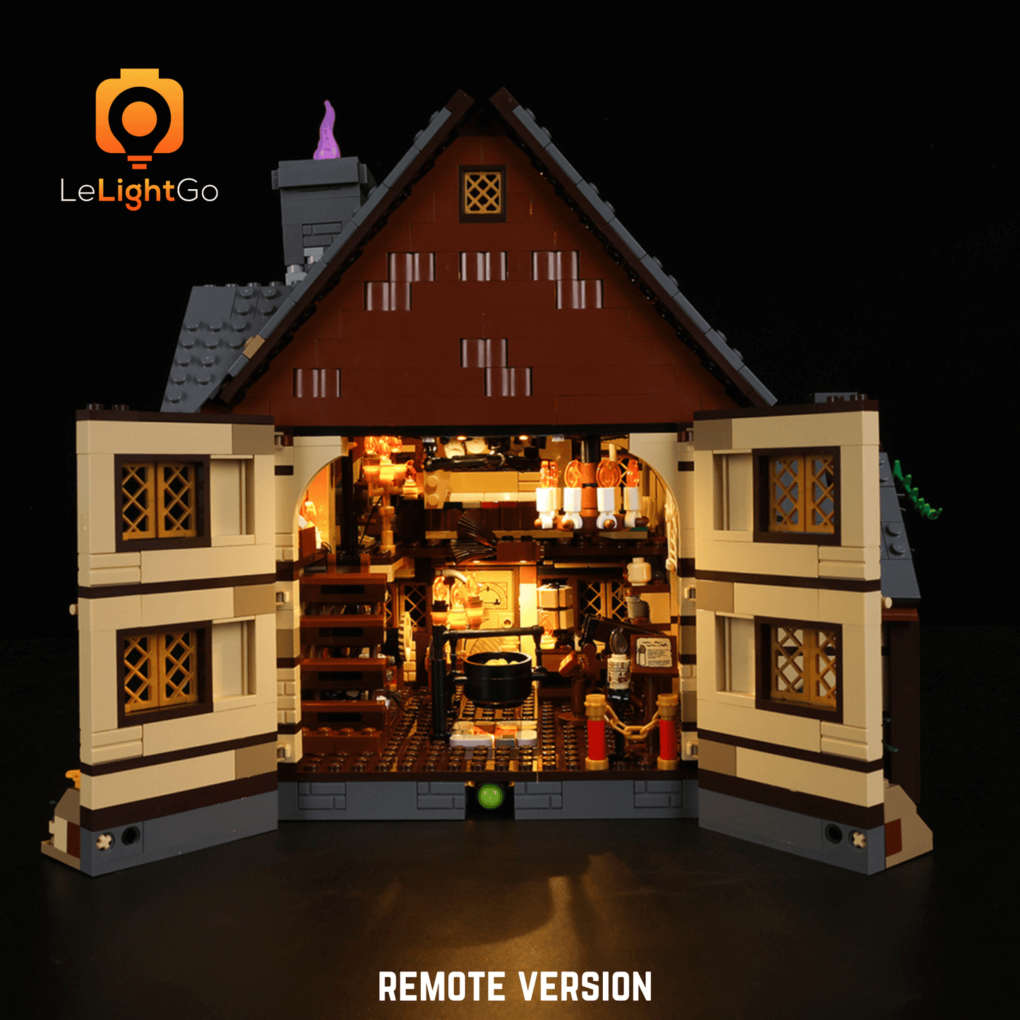 Light Kit For Disney Hocus Pocus: The Sanderson Sisters' Cottage 21341