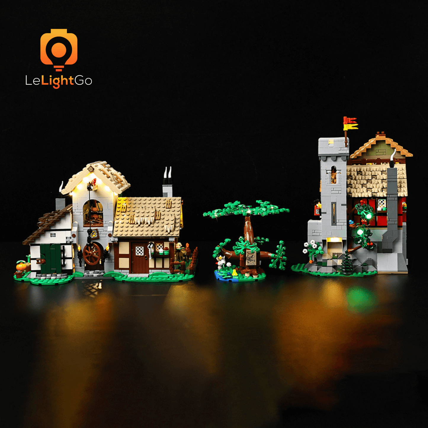 Light Kit For Medieval Town Square 10332