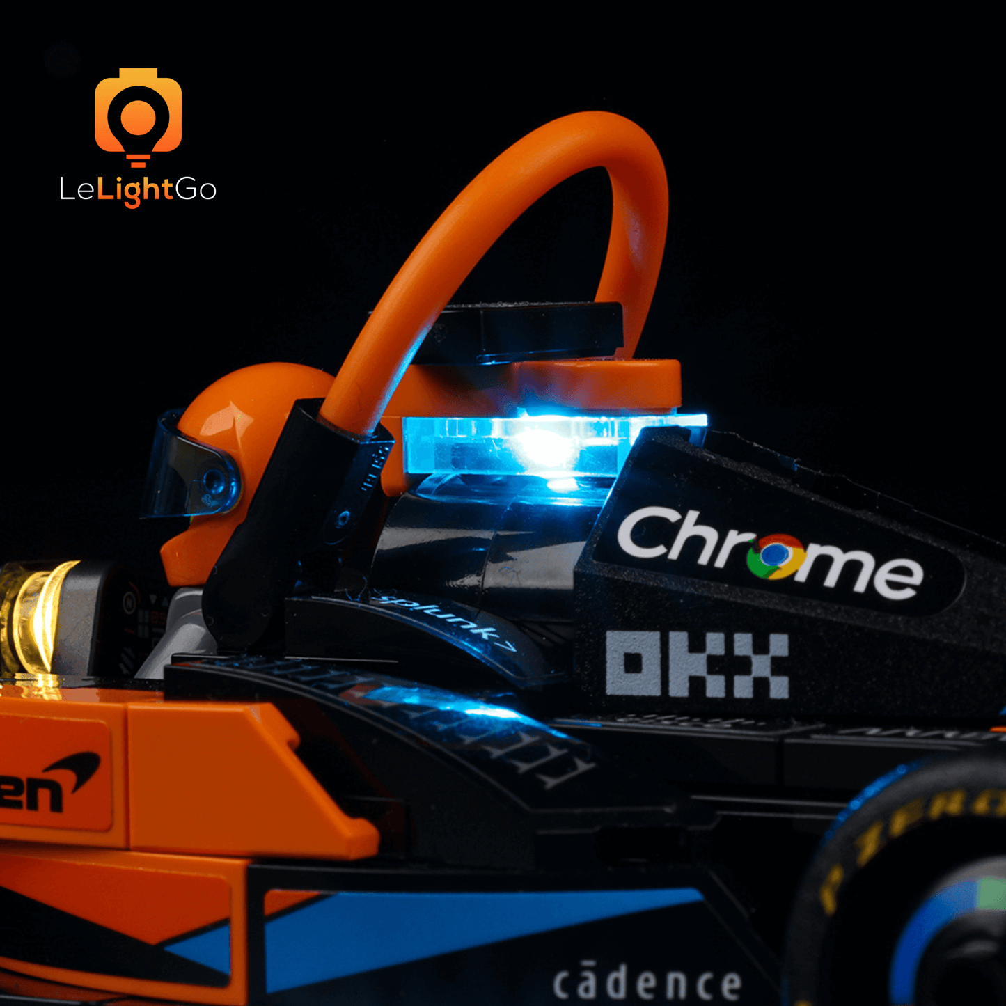 Light Kit For 2023 McLaren Formula 1 Race Car 76919