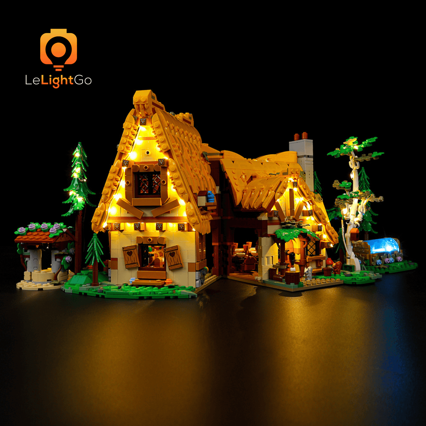 Light Kit For Snow White and the Seven Dwarfs' Cottage 43242