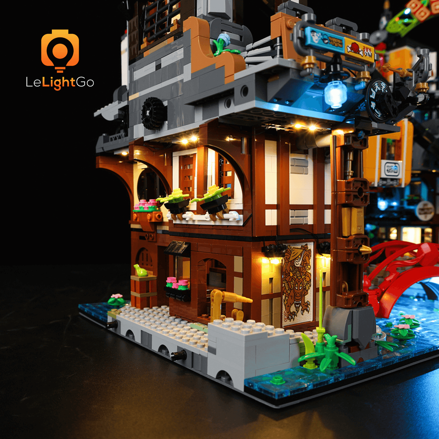 Light Kit For NINJAGO City Markets 71799