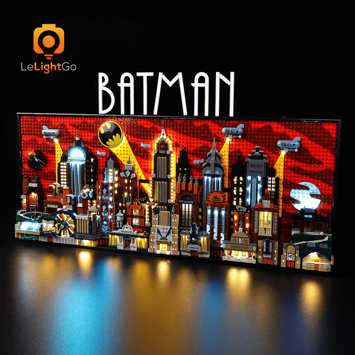 Light Kit For Batman: The Animated Series Gotham City 76271