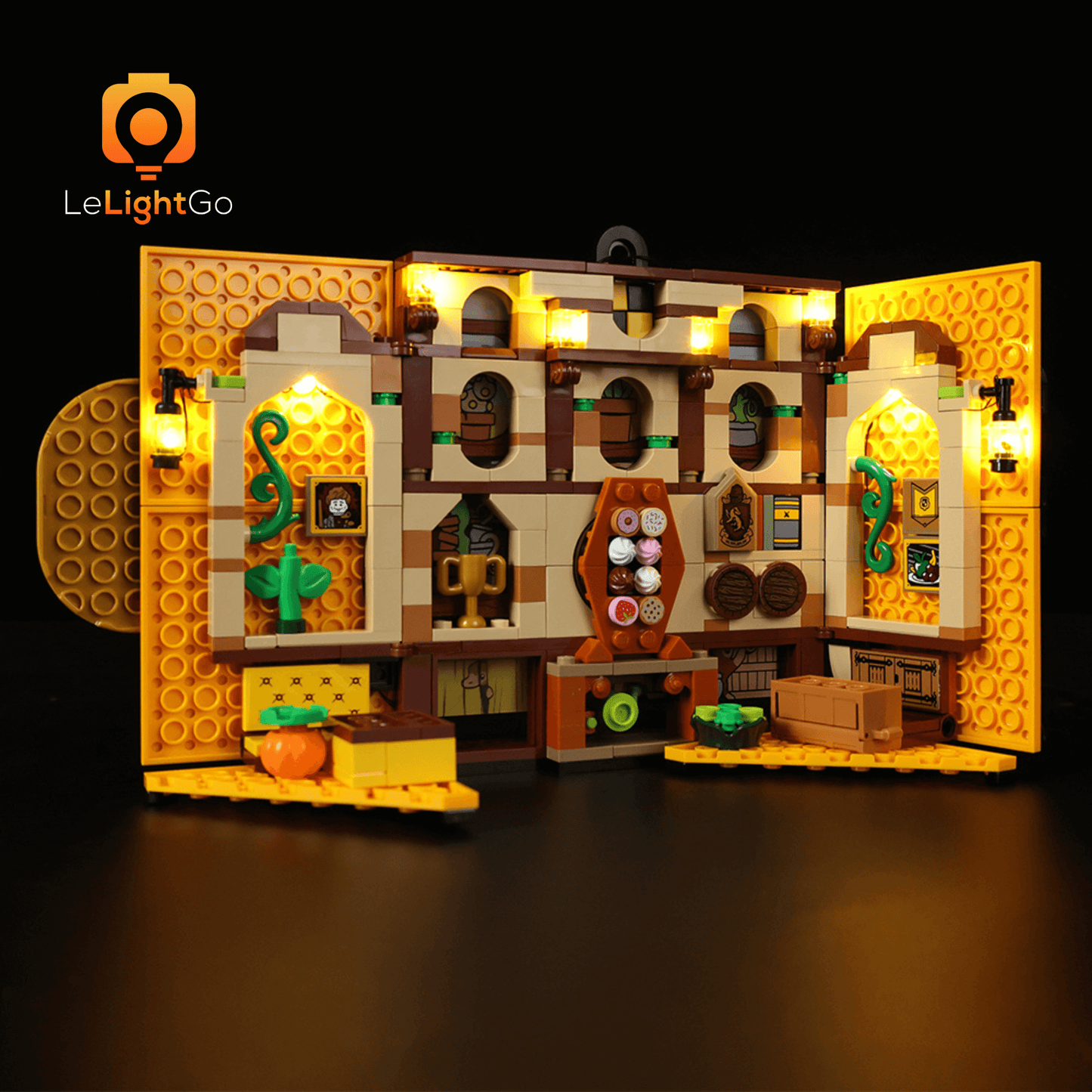 Light Kit For Hufflepuff House Banner 76412