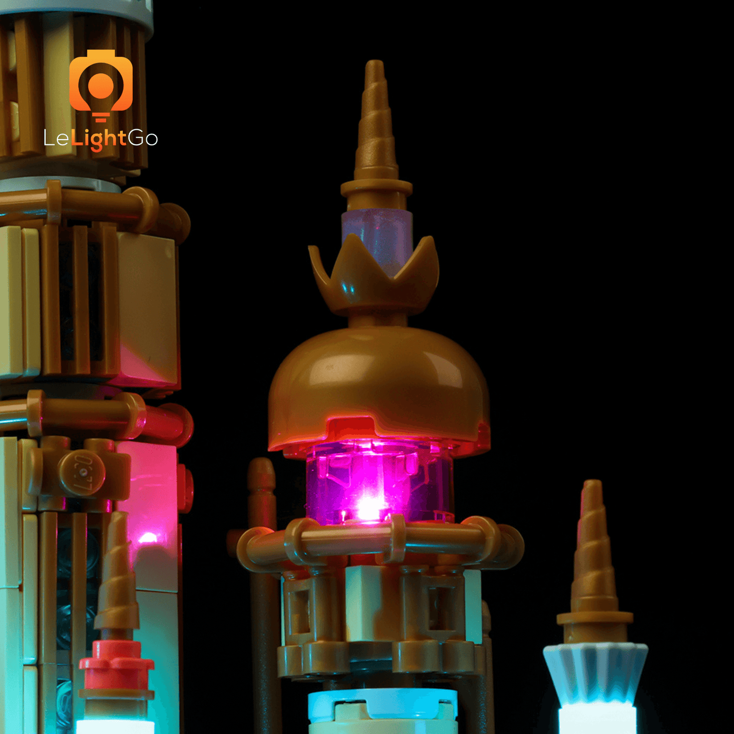 Light Kit For Mini Disney Ariel's Castle 40708