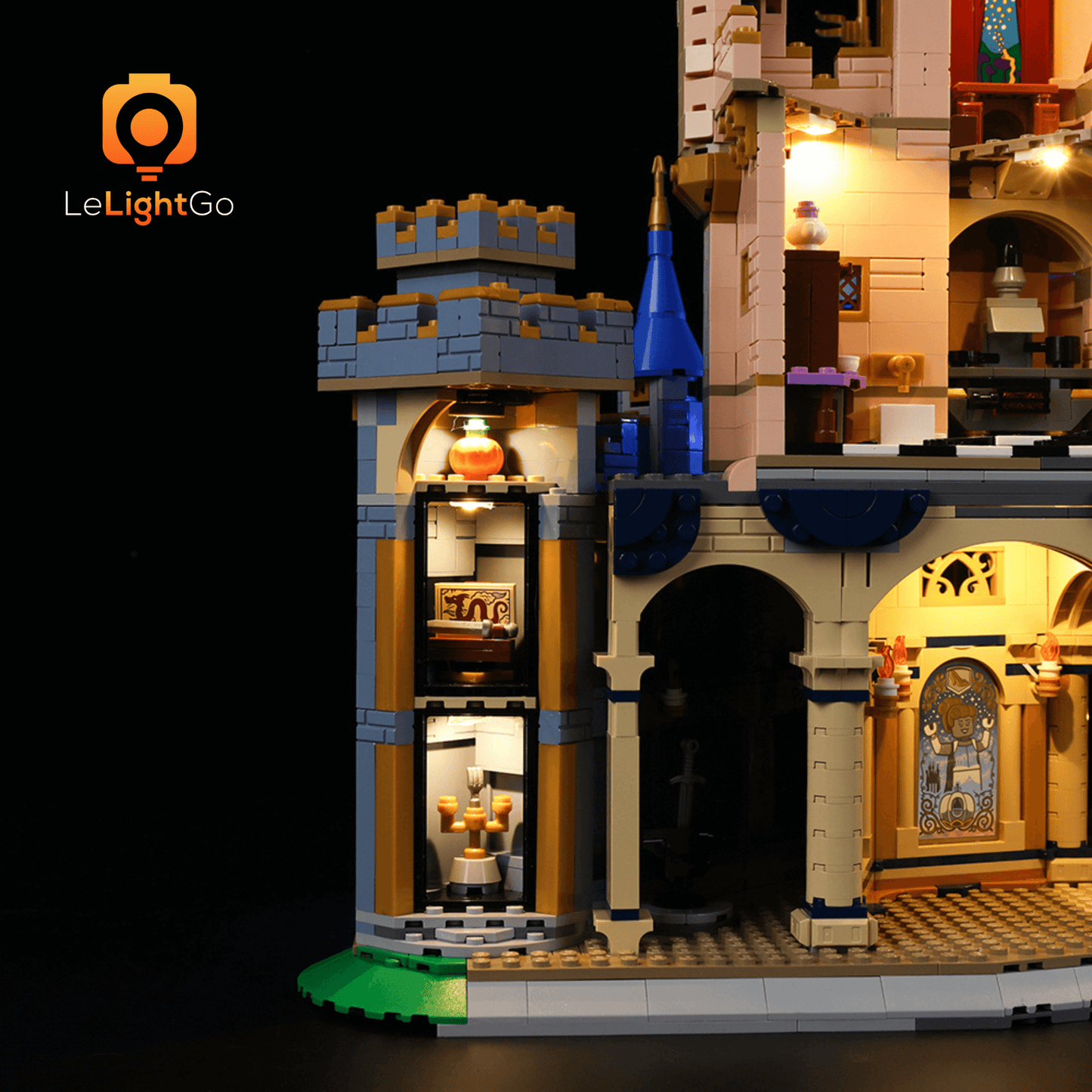 Light Kit For Disney Castle 43222