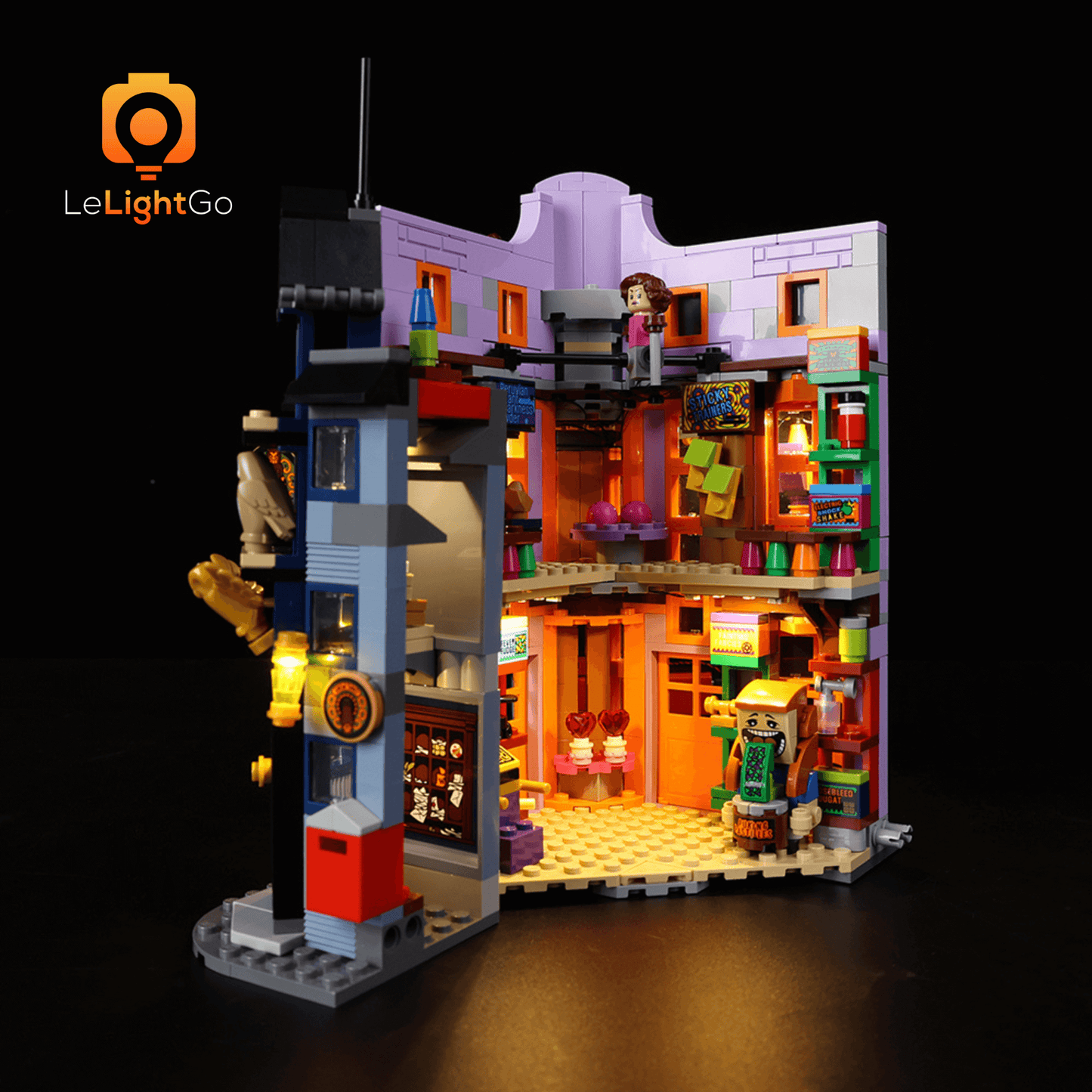 Light Kit For Diagon Alley: Weasleys' Wizard Wheezes 76422