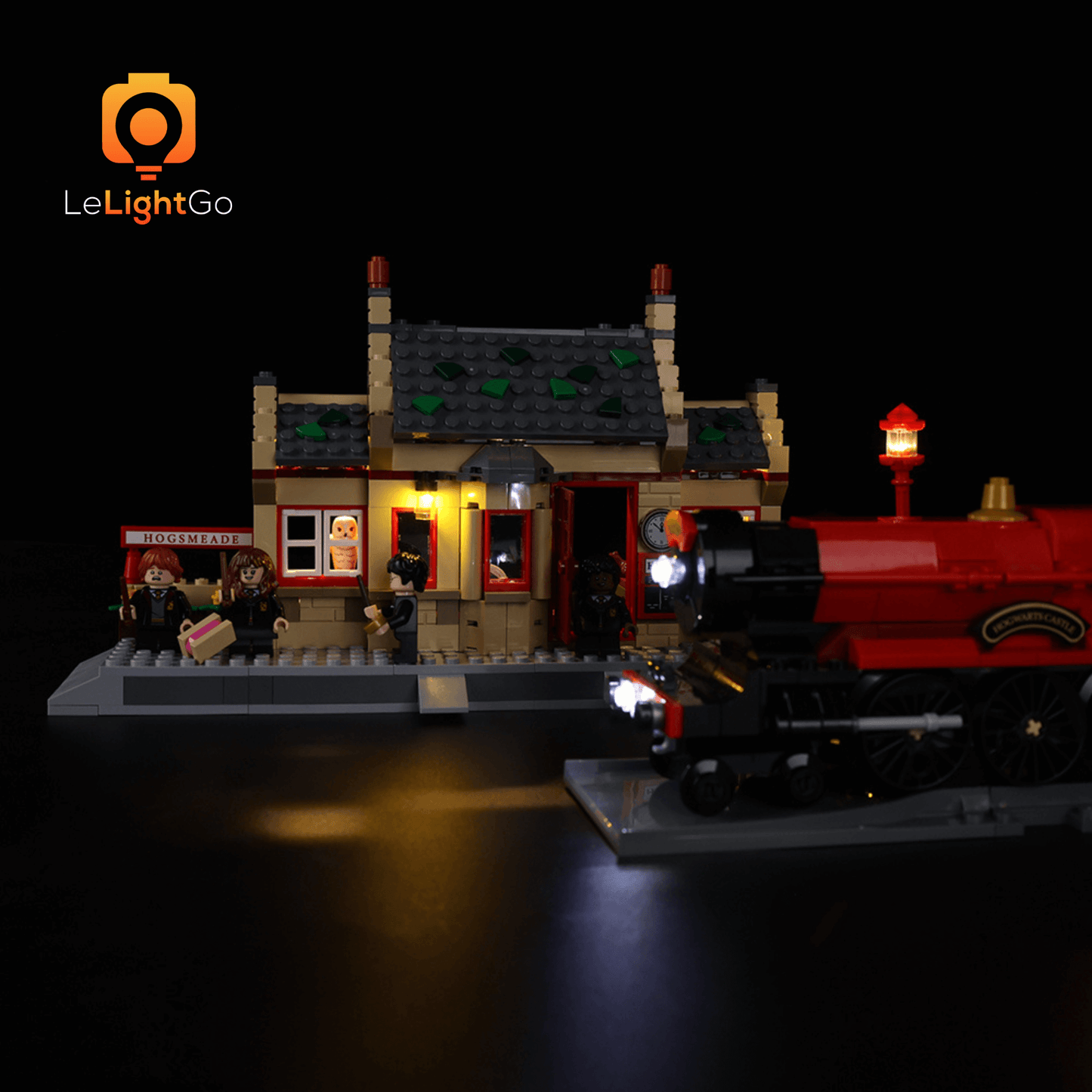 Light Kit For Hogwarts Express Train Set with Hogsmeade Station 76423