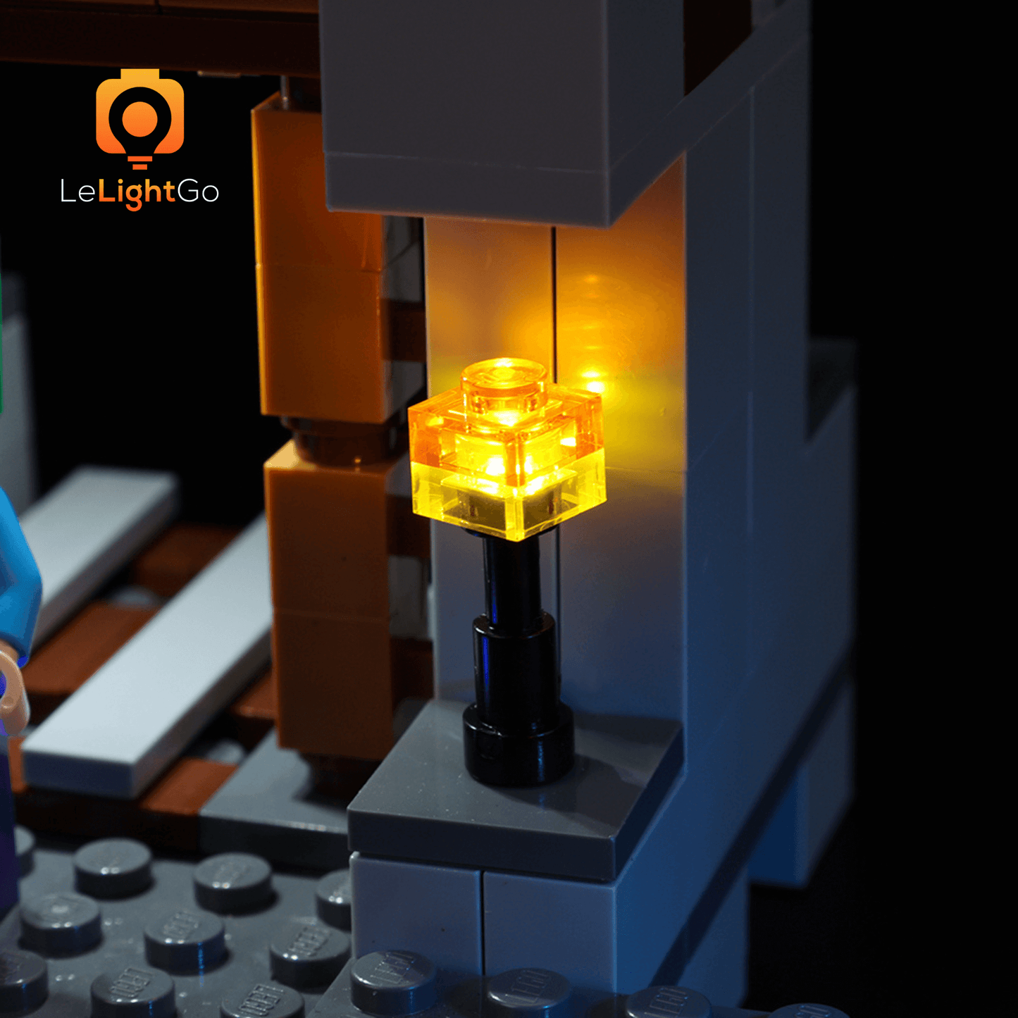 Light Kit For The "Abandoned" Mine 21166