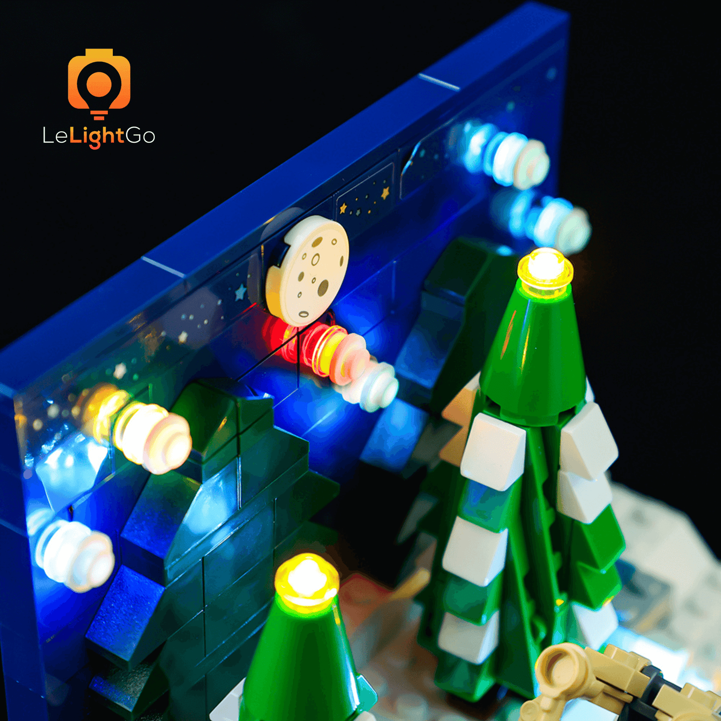 Light Kit For Santa's Front Yard 40484