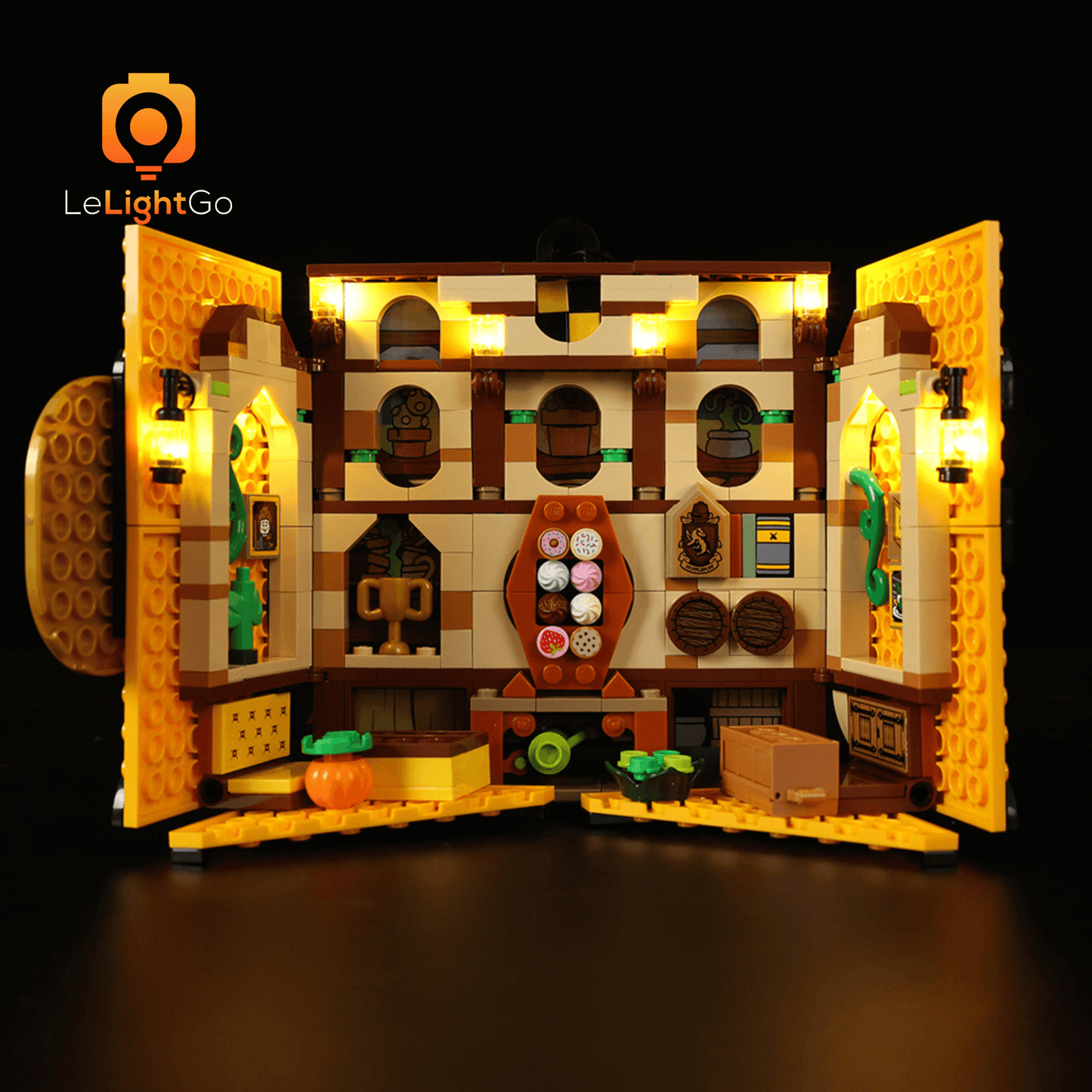 Light Kit For Hufflepuff House Banner 76412