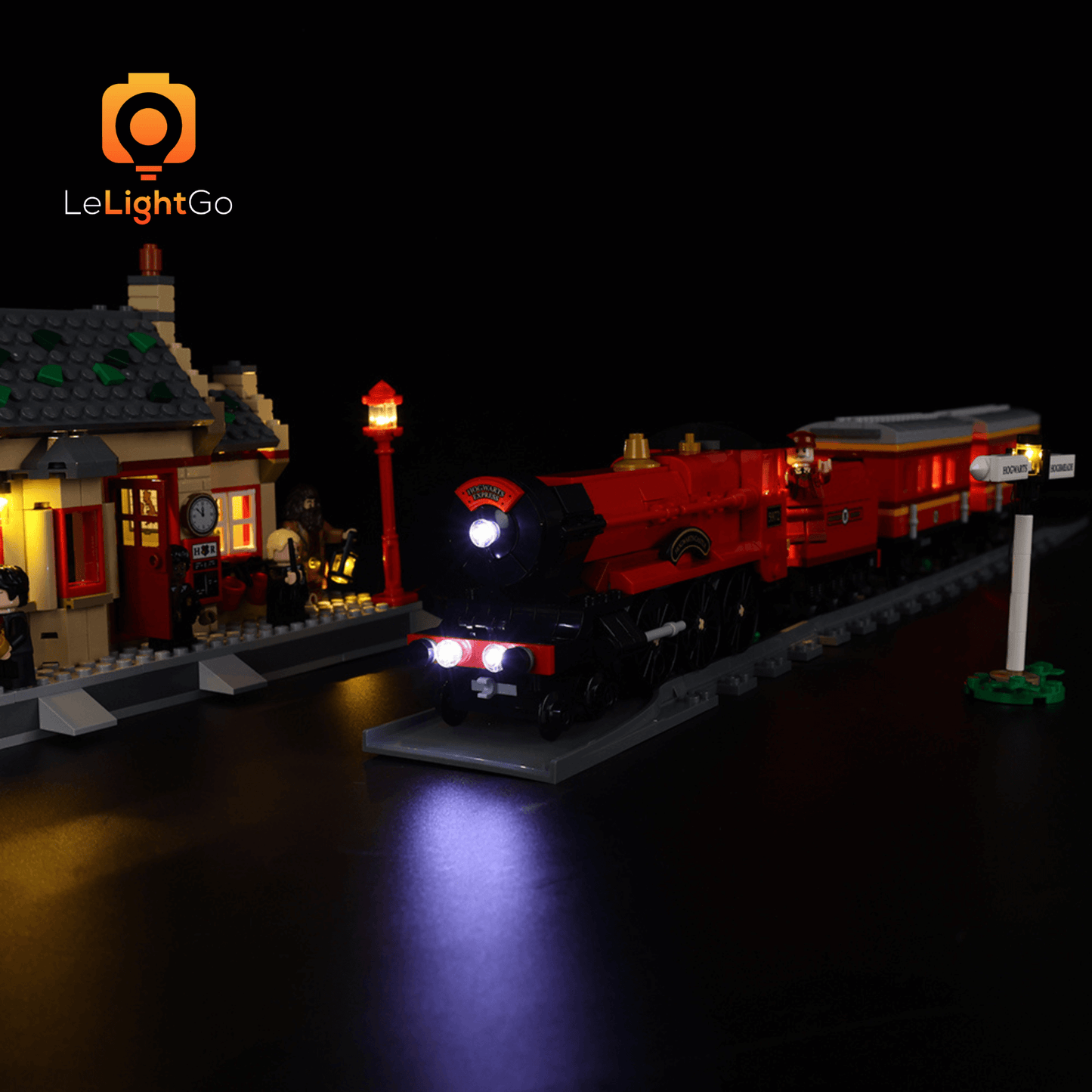 Light Kit For Hogwarts Express Train Set with Hogsmeade Station 76423