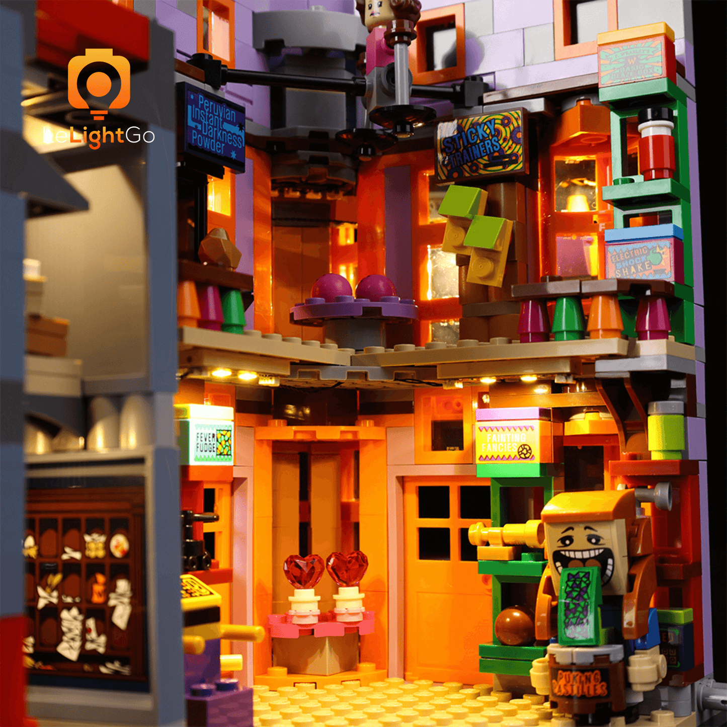 Light Kit For Diagon Alley: Weasleys' Wizard Wheezes 76422