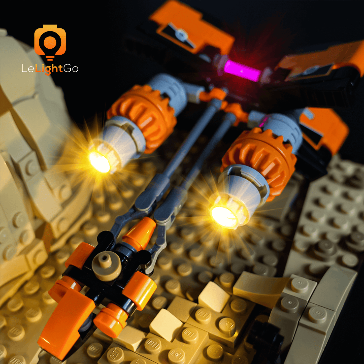 Light Kit For Mos Espa Podrace Diorama 75380