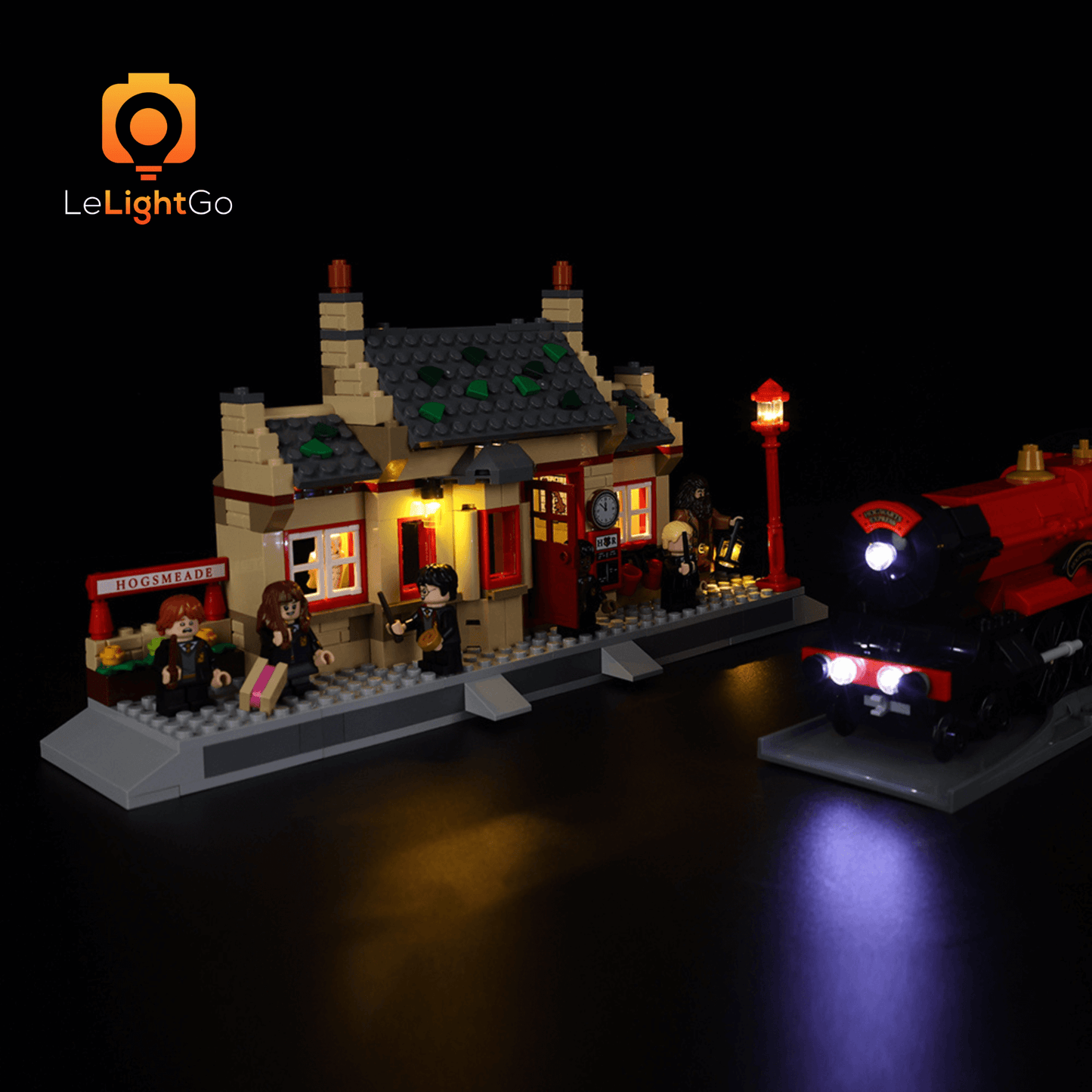 Light Kit For Hogwarts Express Train Set with Hogsmeade Station 76423