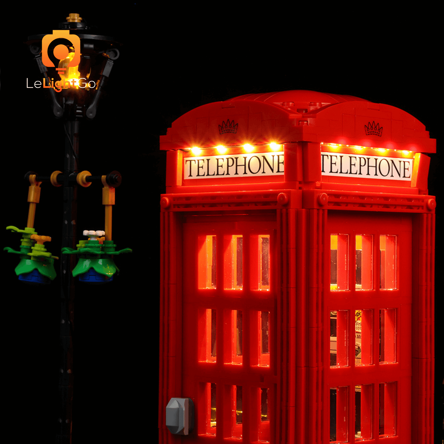 Light Kit For Red London Telephone Box 21347