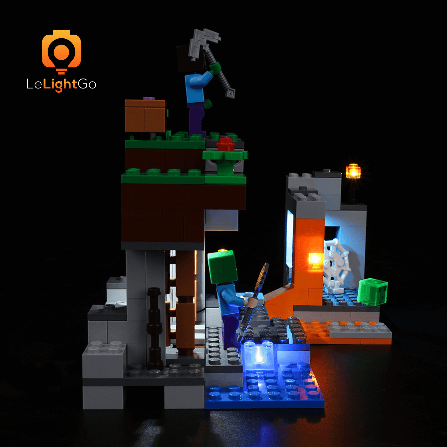 Light Kit For The "Abandoned" Mine 21166