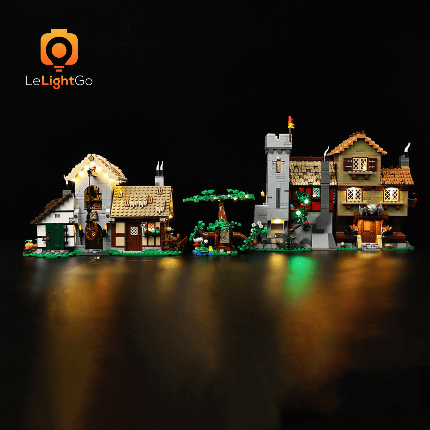 Light Kit For Medieval Town Square 10332