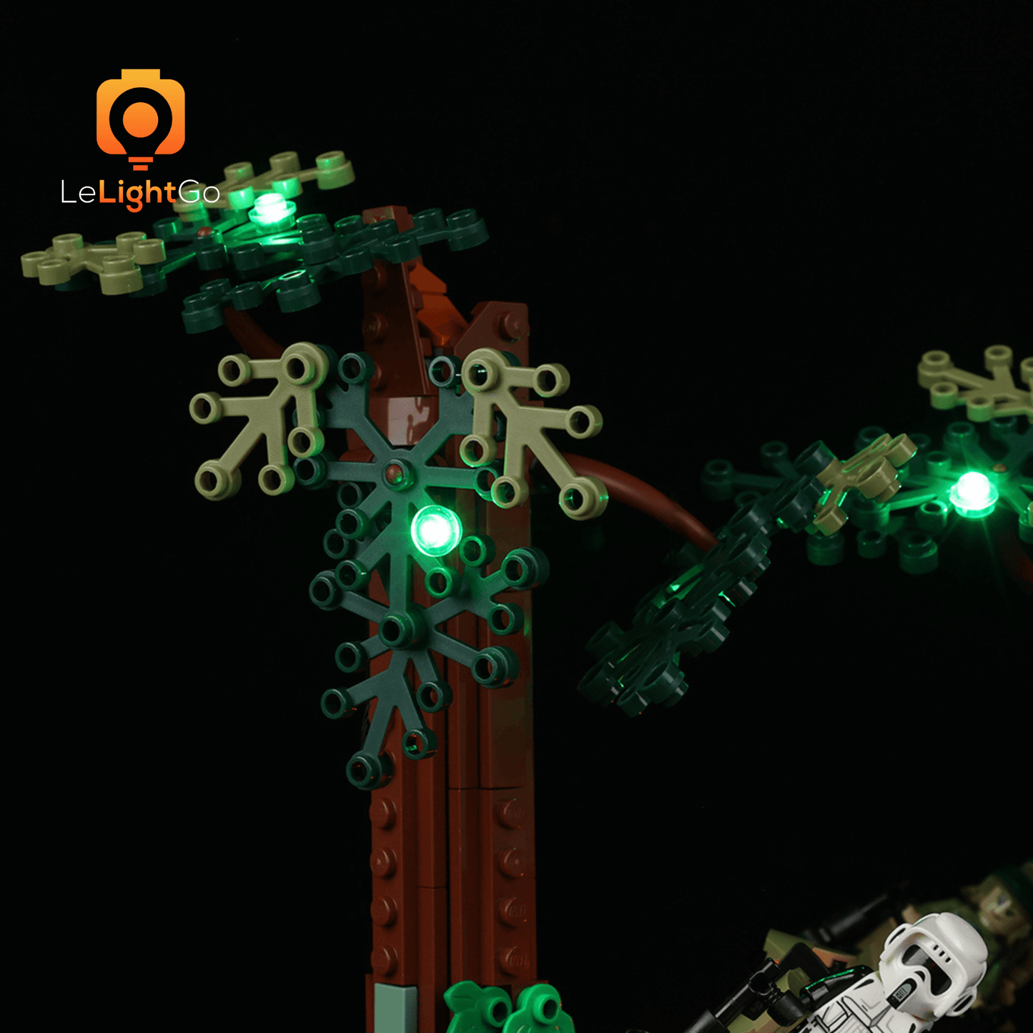 Light Kit For Endor Speeder Chase Diorama 75353