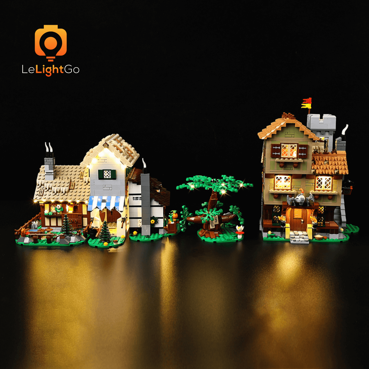 Light Kit For Medieval Town Square 10332