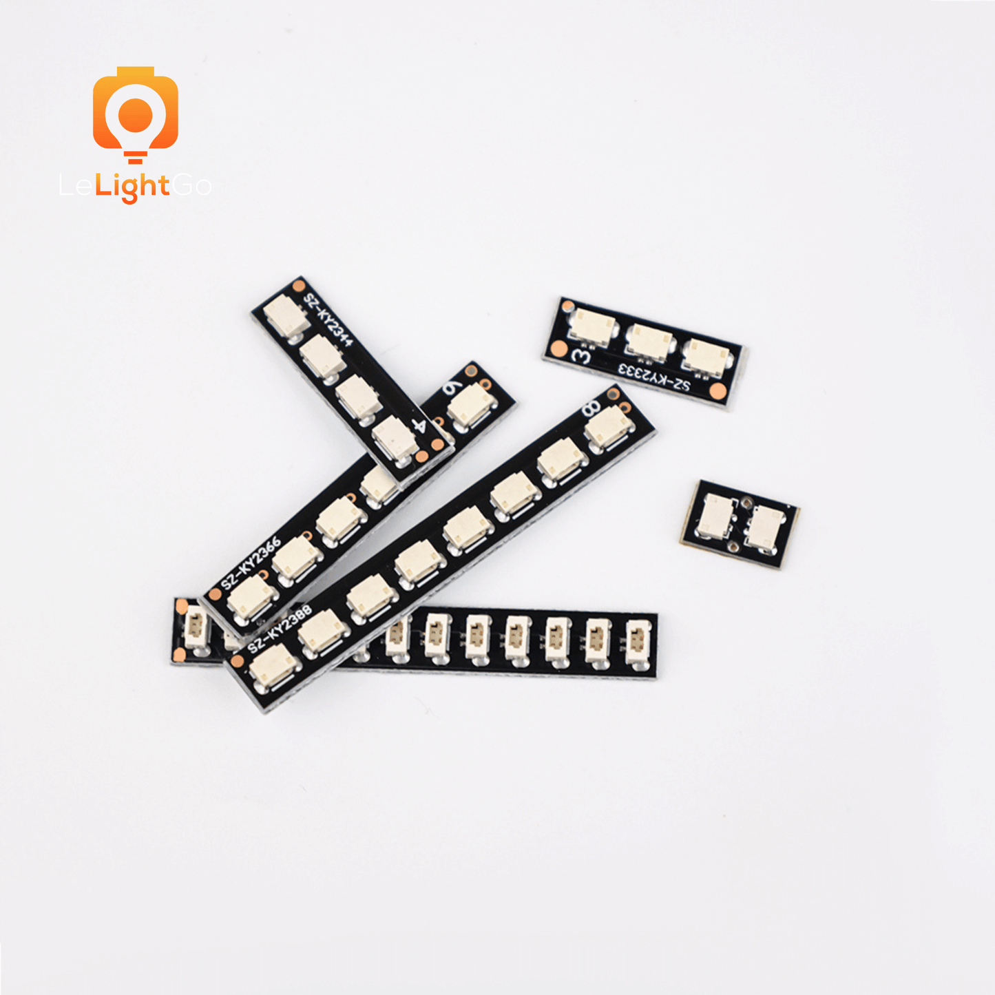 LeLightGo DIY 0.8 mm 2 pin Socket Boards