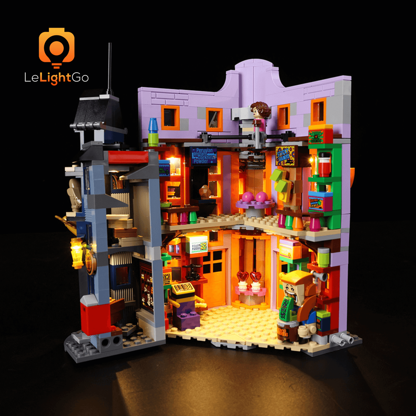 Light Kit For Diagon Alley: Weasleys' Wizard Wheezes 76422