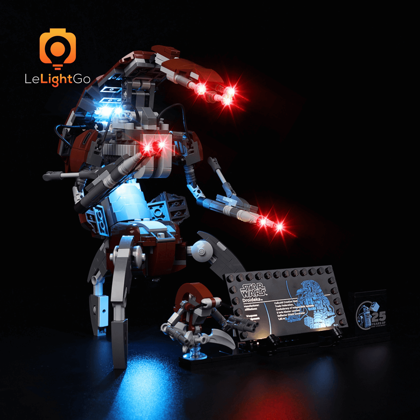 Light Kit For Droideka 75381